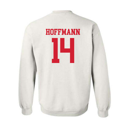 Nebraska - NCAA Softball : Kacie Hoffmann - Generic Shersey Crewneck Sweatshirt-1