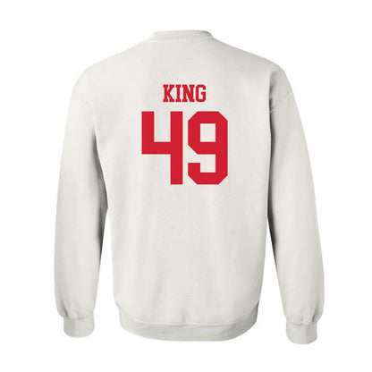 Nebraska - NCAA Football : Danny King - Generic Shersey Crewneck Sweatshirt