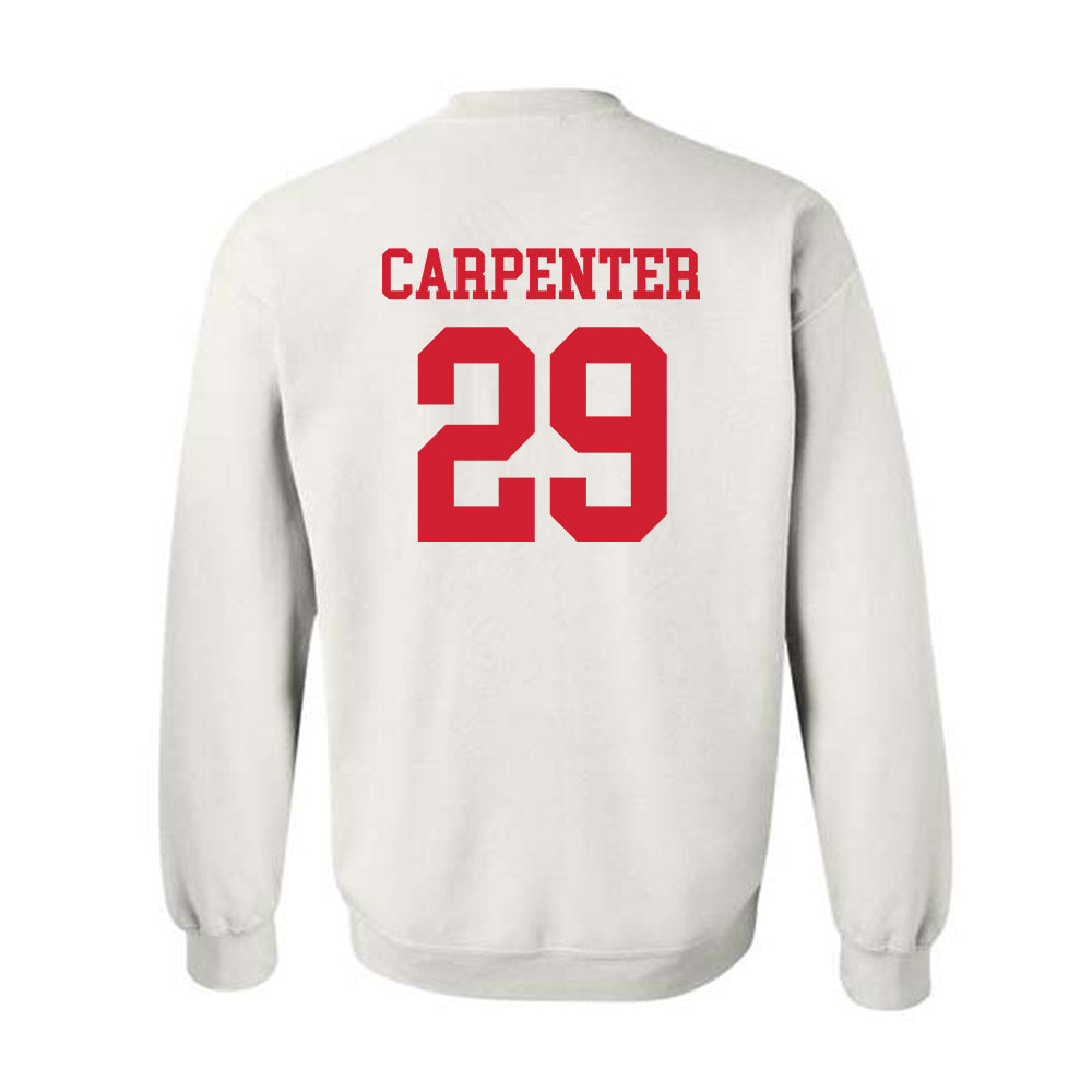 Nebraska - NCAA Women's Soccer : Kayma Carpenter - Generic Shersey Crewneck Sweatshirt-1