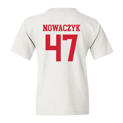 Nebraska - NCAA Baseball : Colin Nowaczyk - Generic Shersey Youth T-Shirt-1