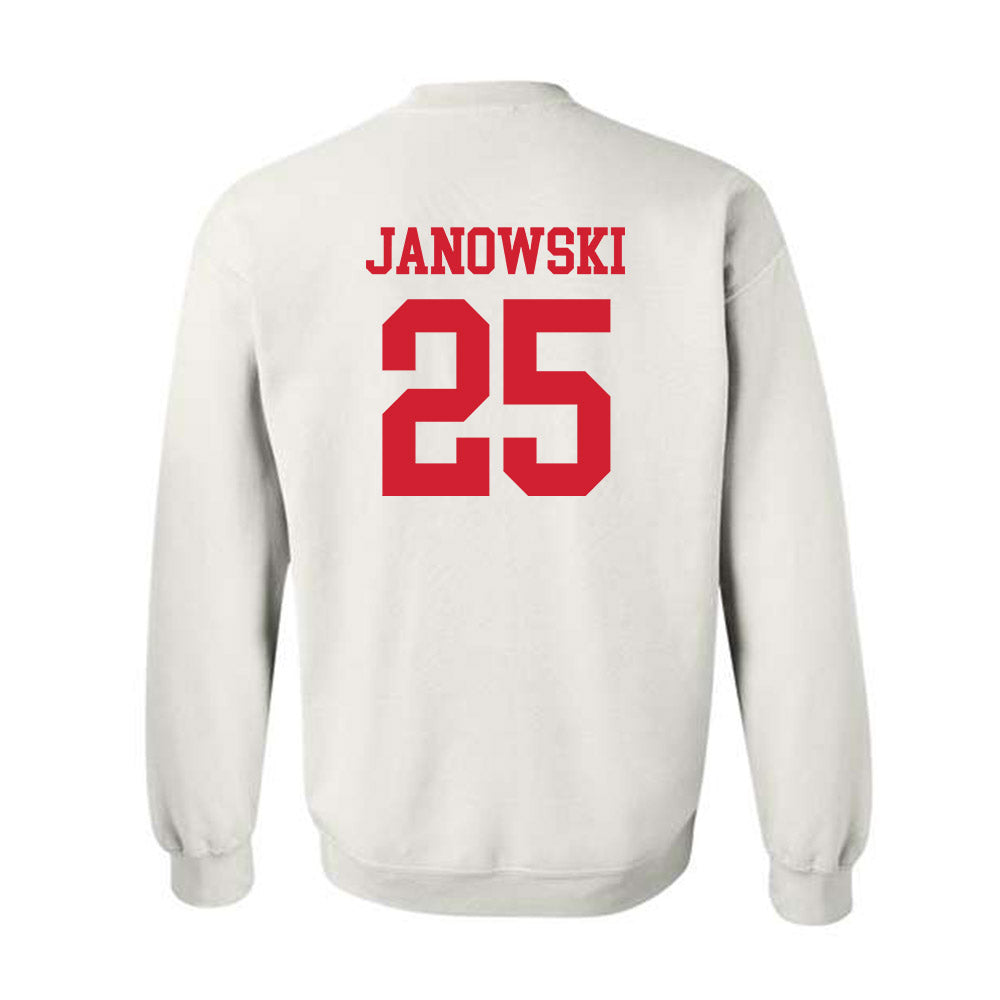 Nebraska - NCAA Men's Basketball : Nick Janowski - Generic Shersey Crewneck Sweatshirt