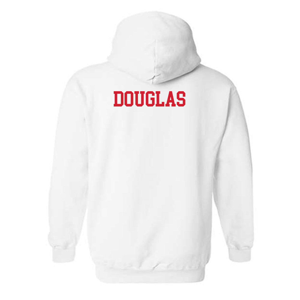 Nebraska - NCAA Women's Track & Field : Donna Douglas - Generic Shersey Hooded Sweatshirt-1