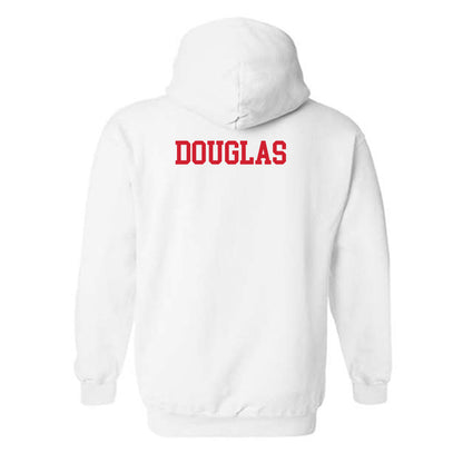 Nebraska - NCAA Women's Track & Field : Donna Douglas - Generic Shersey Hooded Sweatshirt-1