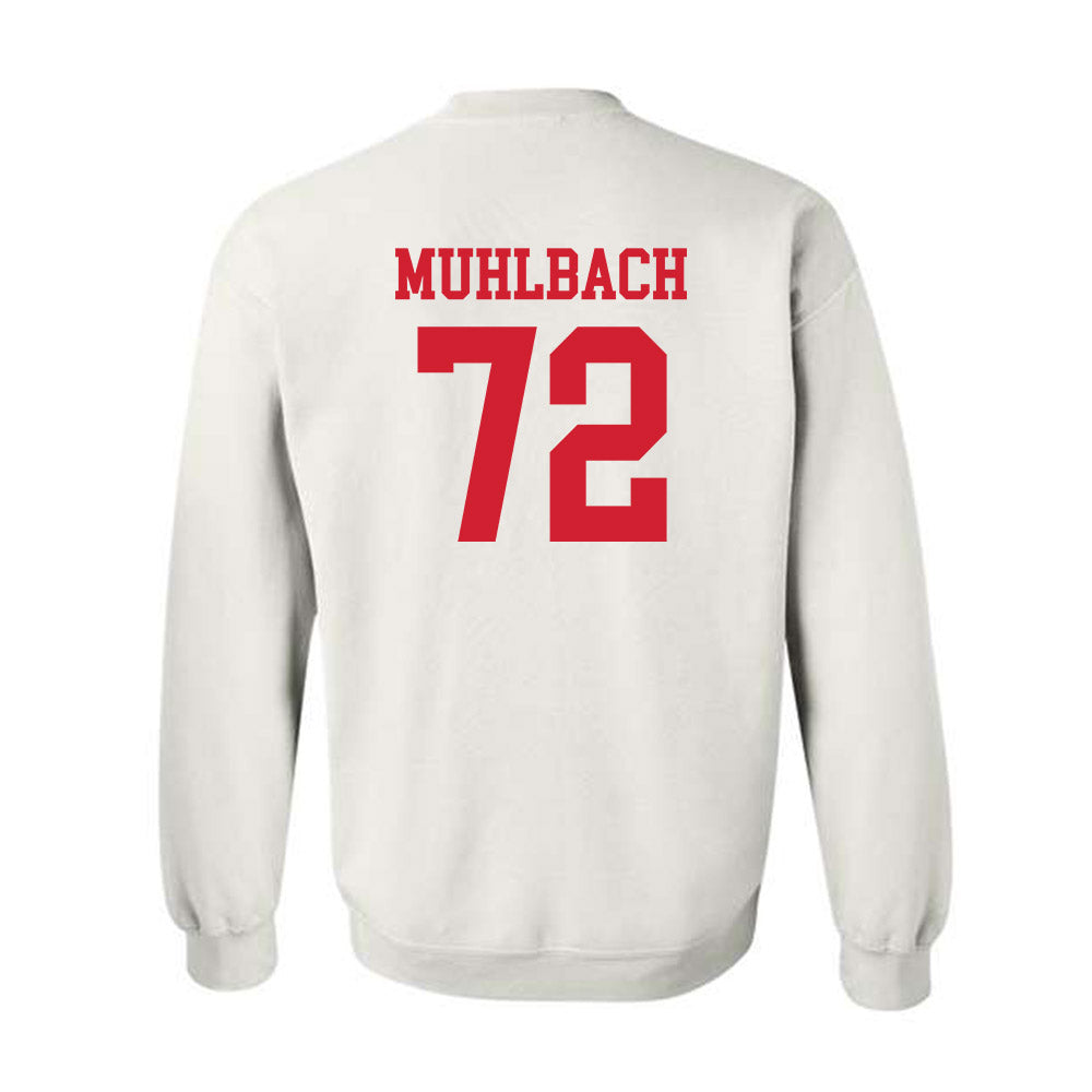 Nebraska - NCAA Softball : Carlie Muhlbach - Generic Shersey Crewneck Sweatshirt-1