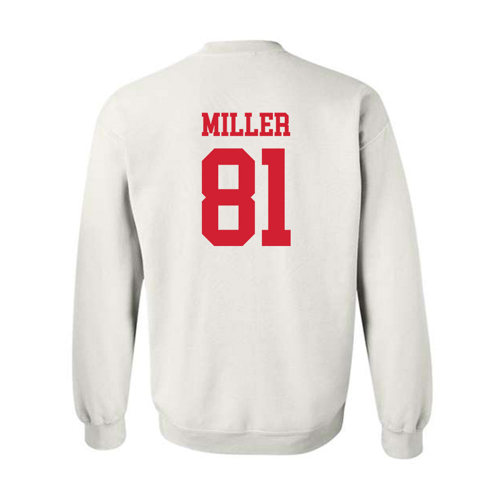 Nebraska - NCAA Football : Hayes Miller - Generic Shersey Crewneck Sweatshirt