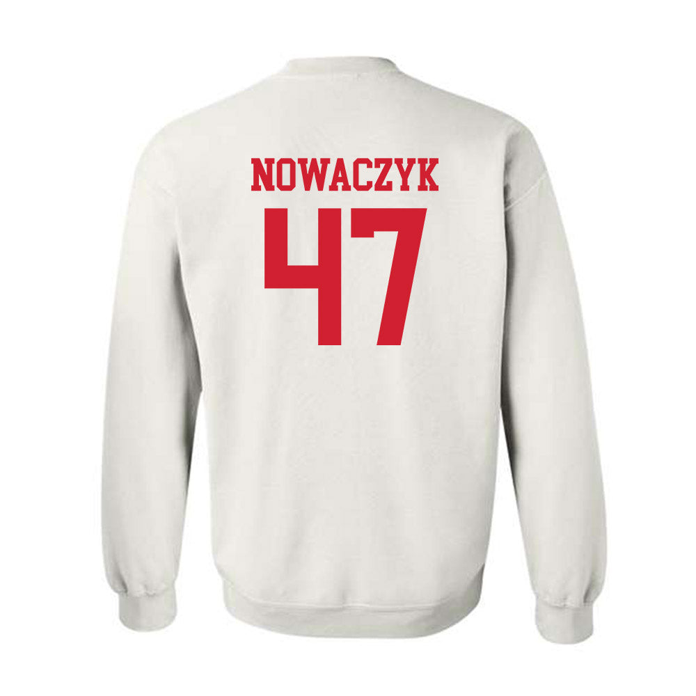 Nebraska - NCAA Baseball : Colin Nowaczyk - Generic Shersey Crewneck Sweatshirt-1