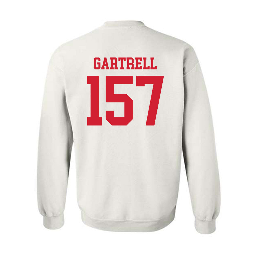 Nebraska - NCAA Wrestling : Dez Gartrell - Generic Shersey Crewneck Sweatshirt-1