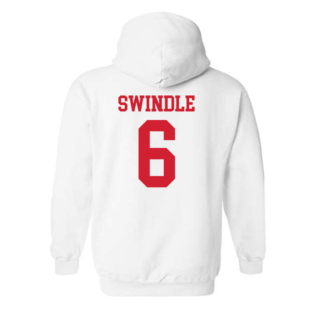 Nebraska - NCAA Women's Bowling : Haley Swindle - Generic Shersey Hooded Sweatshirt-1