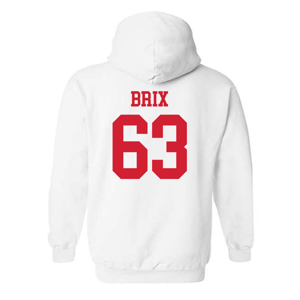 Nebraska - NCAA Football : Grant Brix - Hooded Sweatshirt