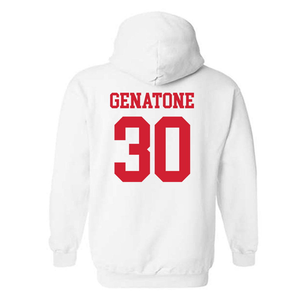 Nebraska - NCAA Football : Vincent Genatone - Generic Shersey Hooded Sweatshirt