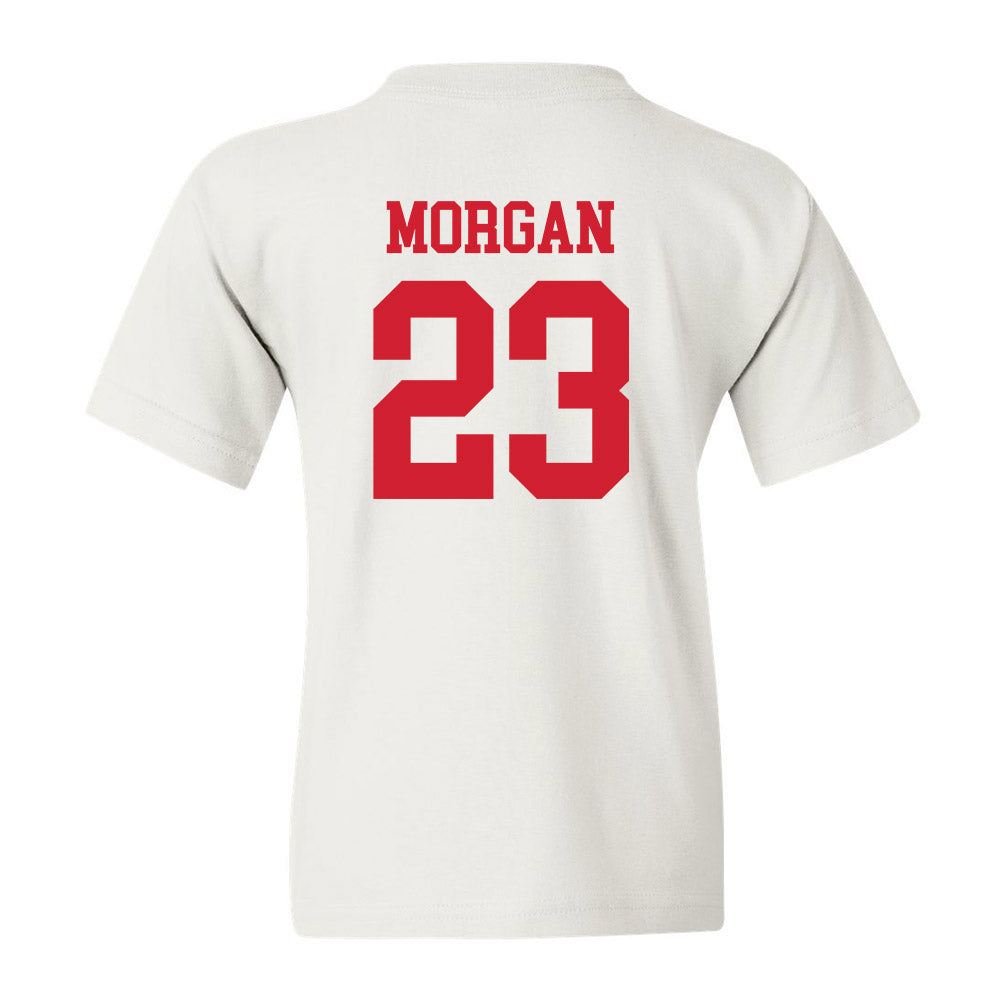 Nebraska - NCAA Men's Basketball : Andrew Morgan - Generic Shersey Youth T-Shirt