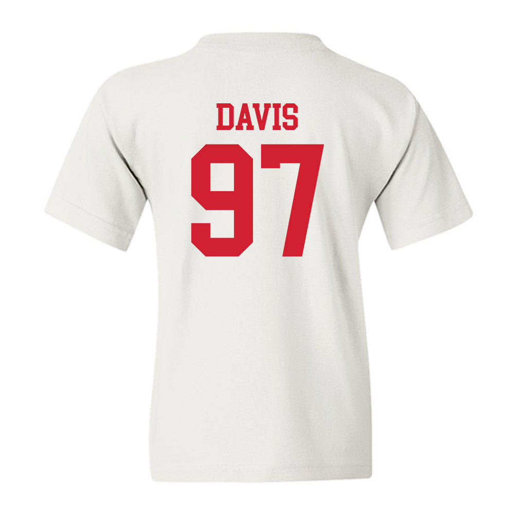 Nebraska - NCAA Football : Keona Davis - Generic Shersey Youth T-Shirt-1
