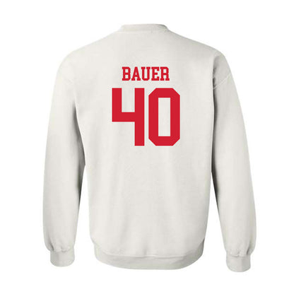 Nebraska - NCAA Football : Rowdy Bauer - Generic Shersey Crewneck Sweatshirt