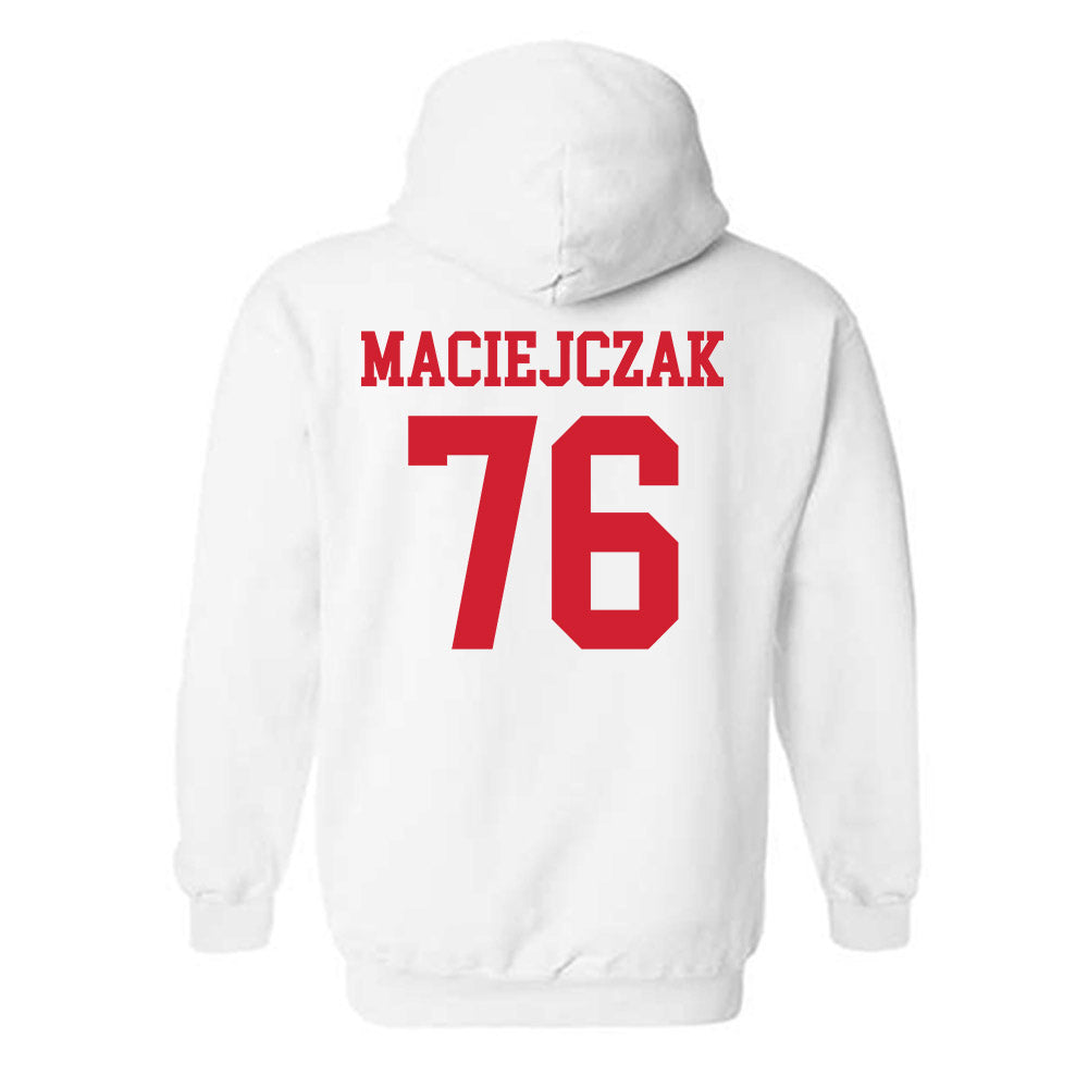 Nebraska - NCAA Football : Jason Maciejczak - Hooded Sweatshirt