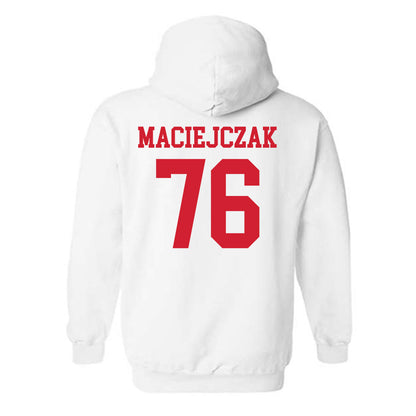 Nebraska - NCAA Football : Jason Maciejczak - Hooded Sweatshirt