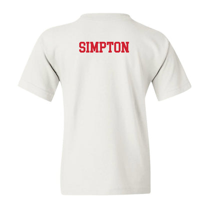 Nebraska - NCAA Women's Gymnastics : Emma Simpton - Generic Shersey Youth T-Shirt