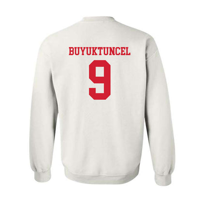 Nebraska - NCAA Men's Basketball : Berke Buyuktuncel - Generic Shersey Crewneck Sweatshirt-1
