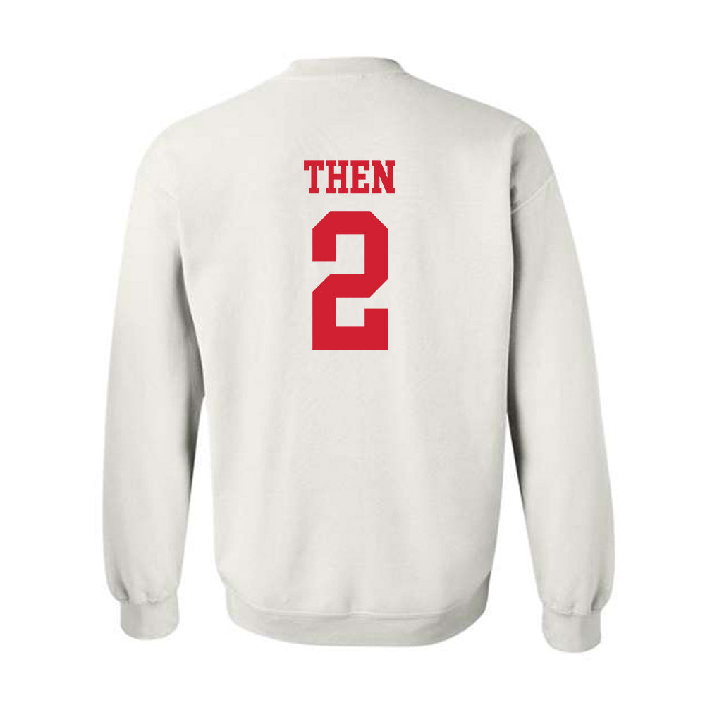 Nebraska - NCAA Women's Soccer : Alyse Then - Generic Shersey Crewneck Sweatshirt-1