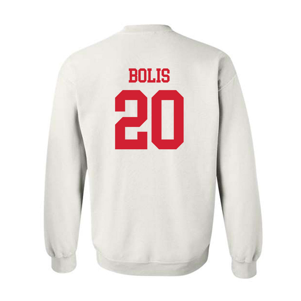 Nebraska - NCAA Men's Basketball : Justin Bolis - Generic Shersey Crewneck Sweatshirt