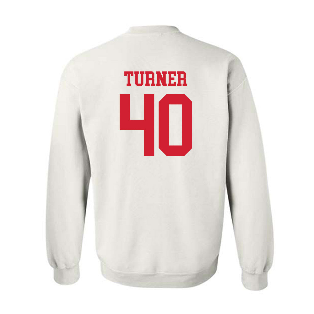 Nebraska - NCAA Football : Brice Turner - Crewneck Sweatshirt