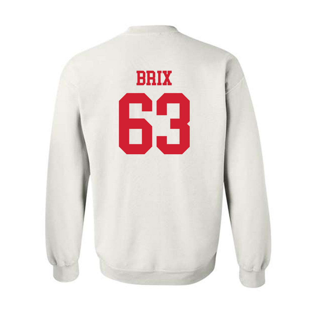 Nebraska - NCAA Football : Grant Brix - Crewneck Sweatshirt