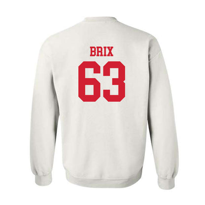 Nebraska - NCAA Football : Grant Brix - Crewneck Sweatshirt