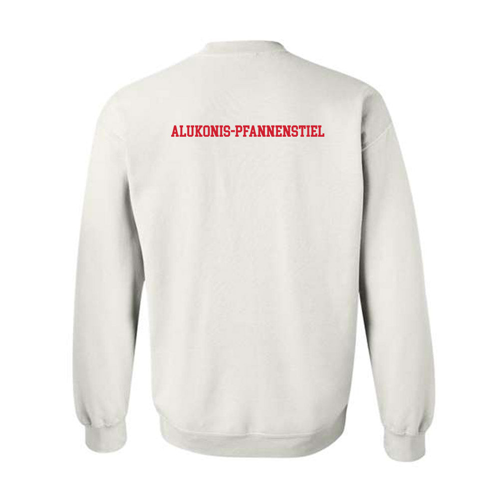 Nebraska - NCAA Women's Track & Field : Marie Alukonis-Pfannenstiel - Generic Shersey Crewneck Sweatshirt