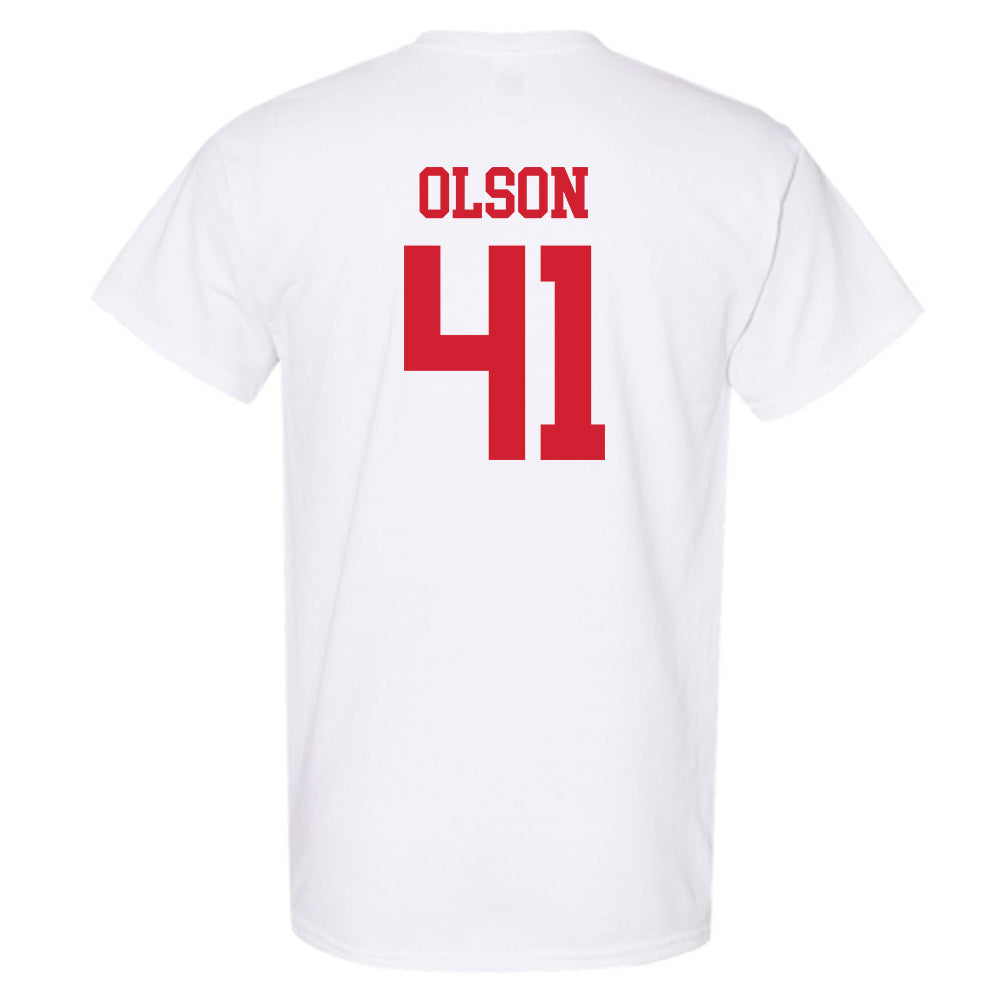 Nebraska - NCAA Baseball : Chase Olson - Generic Shersey T-Shirt-1