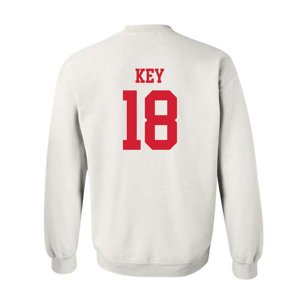 Nebraska - NCAA Football : Dane Key - Generic Shersey Crewneck Sweatshirt-1