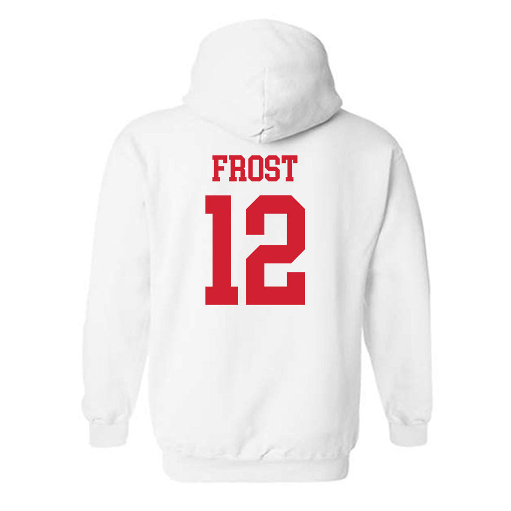 Nebraska - NCAA Baseball : Cael Frost - Generic Shersey Hooded Sweatshirt-1