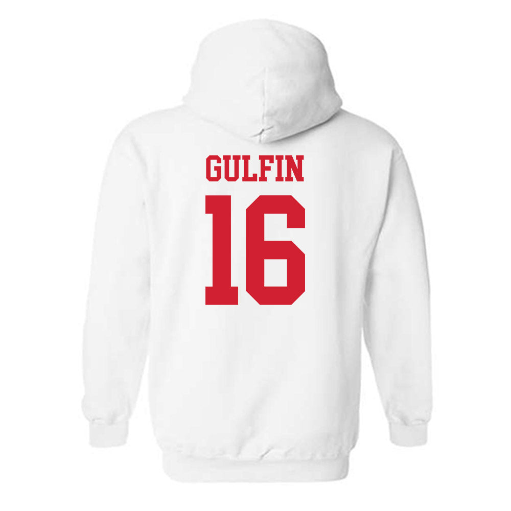 Nebraska - NCAA Softball : Elisa Gulfin - Hooded Sweatshirt Classic Shersey