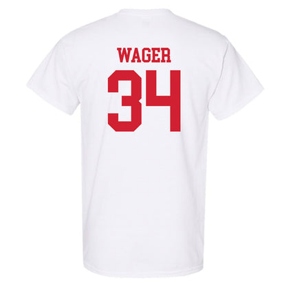 Nebraska - NCAA Football : Gage Wager - T-Shirt