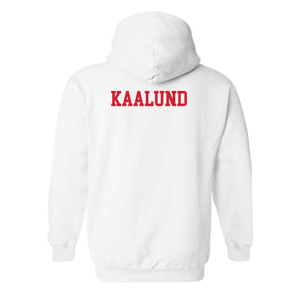 Nebraska - NCAA Men's Track & Field : Garrett Kaalund - Generic Shersey Hooded Sweatshirt