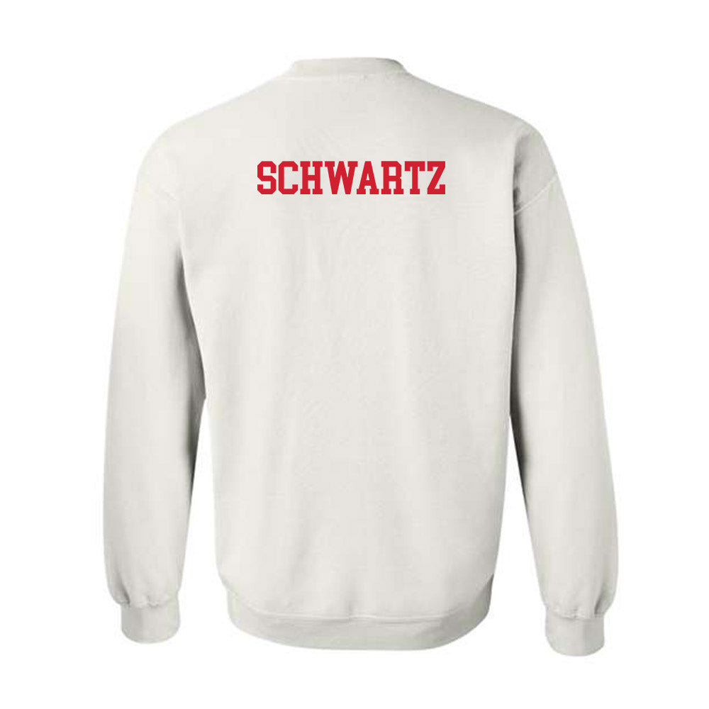 Nebraska - NCAA Men's Track & Field : Brett Schwartz - Generic Shersey Crewneck Sweatshirt