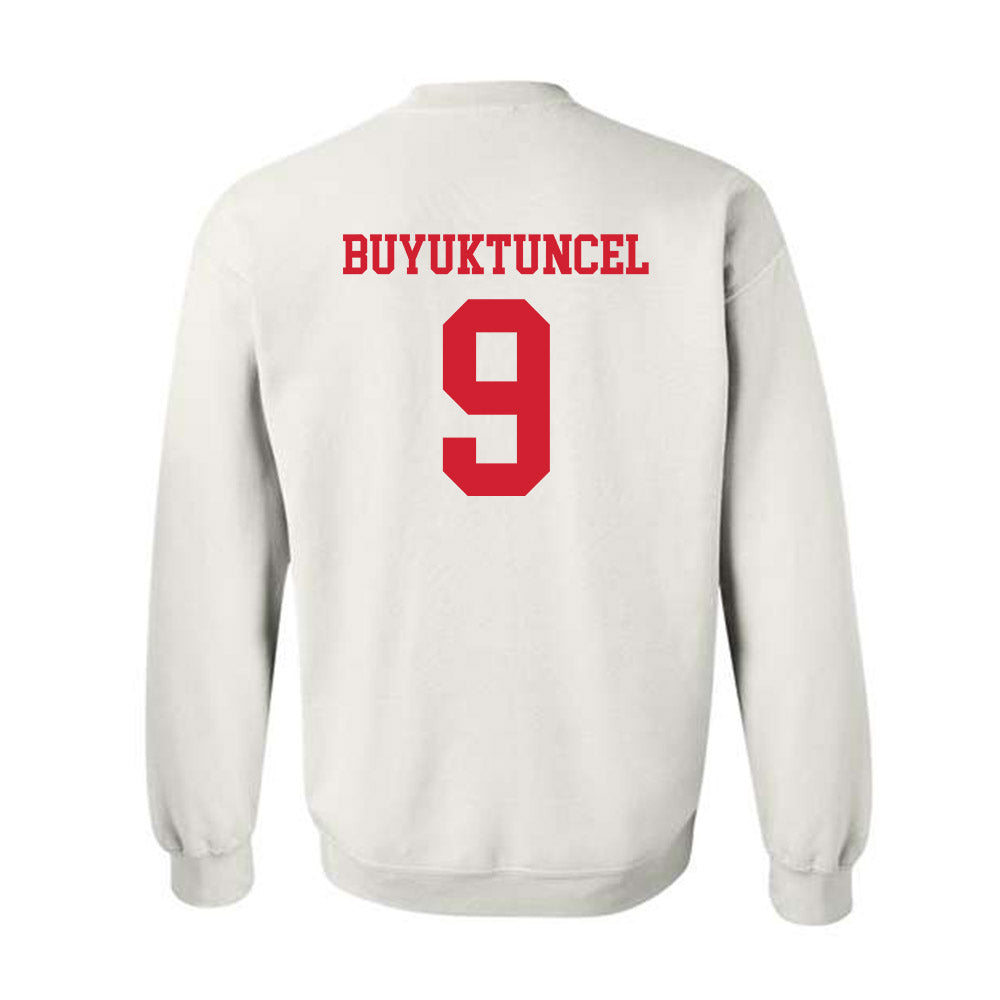 Nebraska - NCAA Men's Basketball : Berke Buyuktuncel - Generic Shersey Crewneck Sweatshirt