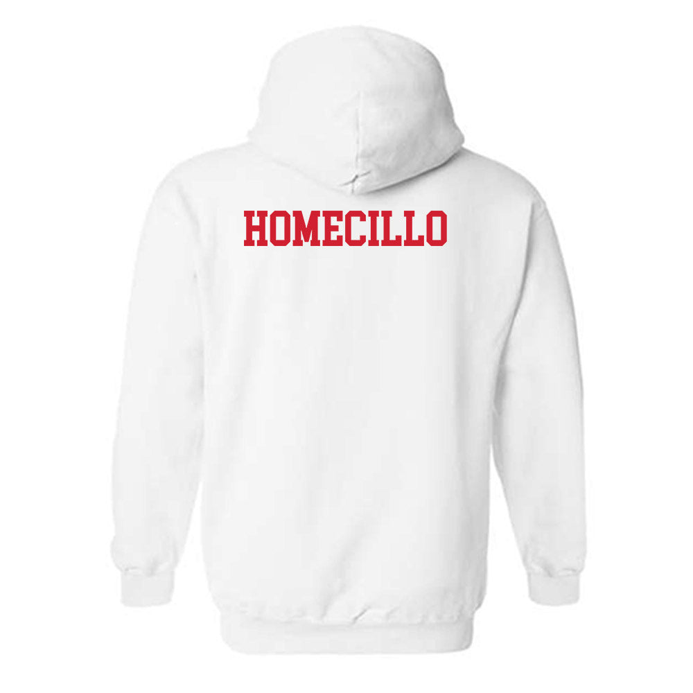 Nebraska - NCAA Women's Gymnastics : Lauren Homecillo - Generic Shersey Hooded Sweatshirt