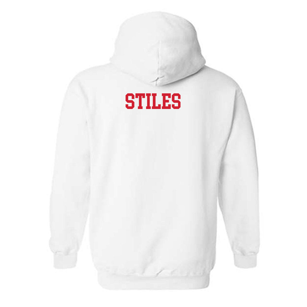 Nebraska - NCAA Wrestling : Ethan Stiles - Generic Shersey Hooded Sweatshirt