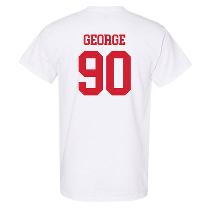 Nebraska - NCAA Football : Jaylen George - Generic Shersey T-Shirt-1