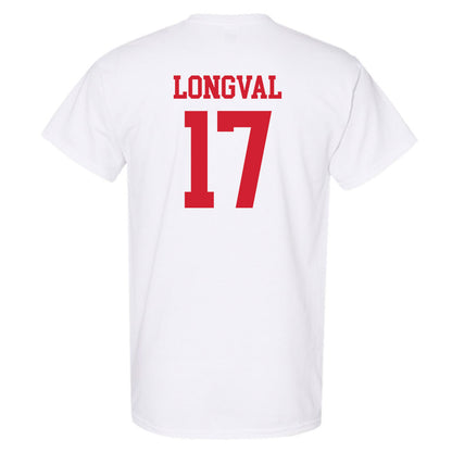 Nebraska - NCAA Football : Luke Longval - T-Shirt