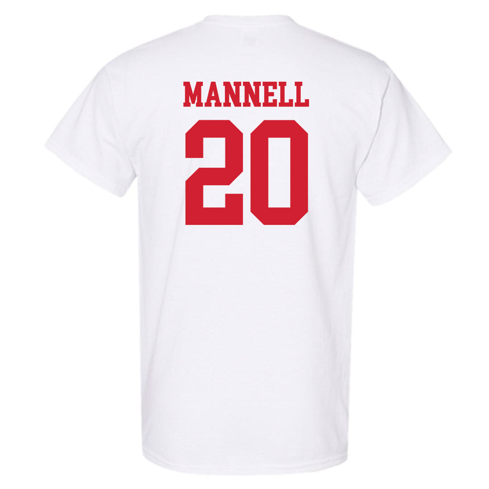 Nebraska - NCAA Baseball : Kevin Mannell - Generic Shersey T-Shirt-1