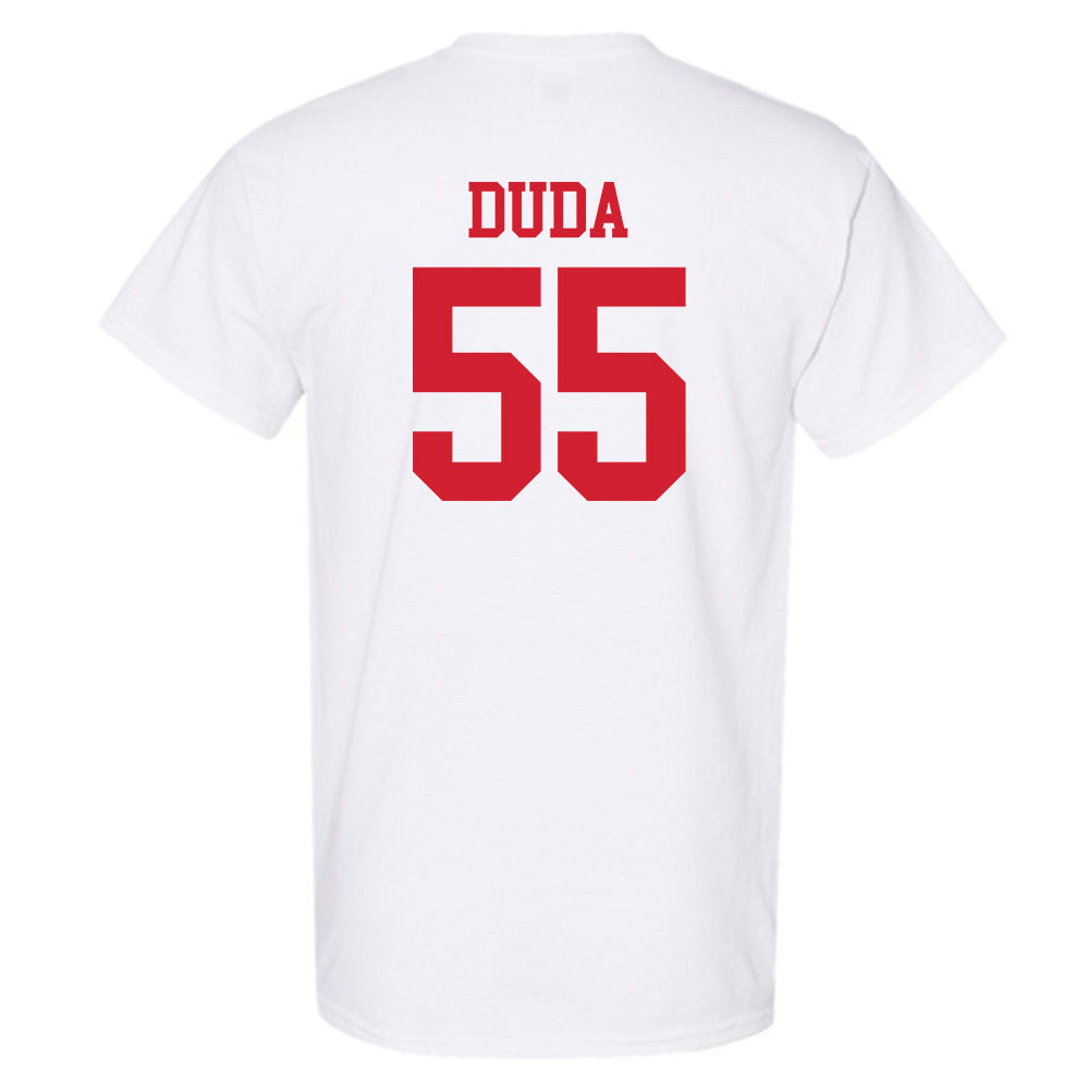 Nebraska - NCAA Football : Ethan Duda - Generic Shersey T-Shirt-1