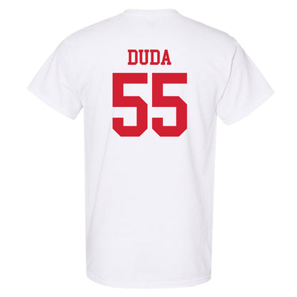 Nebraska - NCAA Football : Ethan Duda - Generic Shersey T-Shirt-1