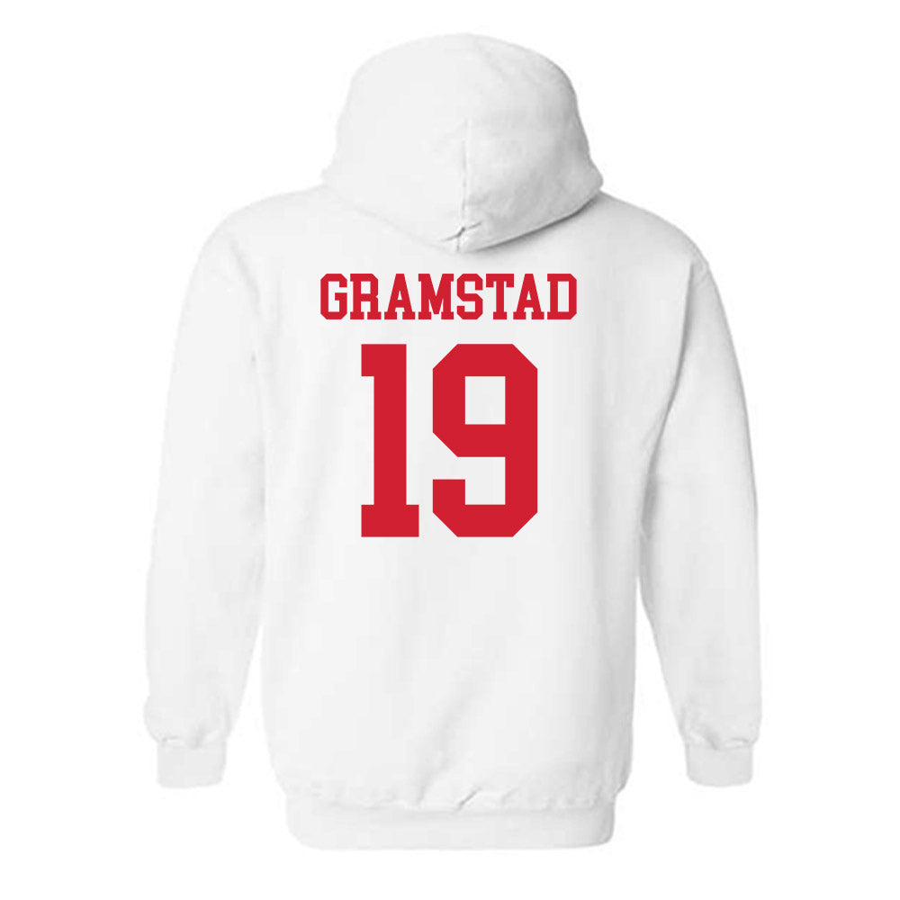 Nebraska - NCAA Football : Jalyn Gramstad - Generic Shersey Hooded Sweatshirt