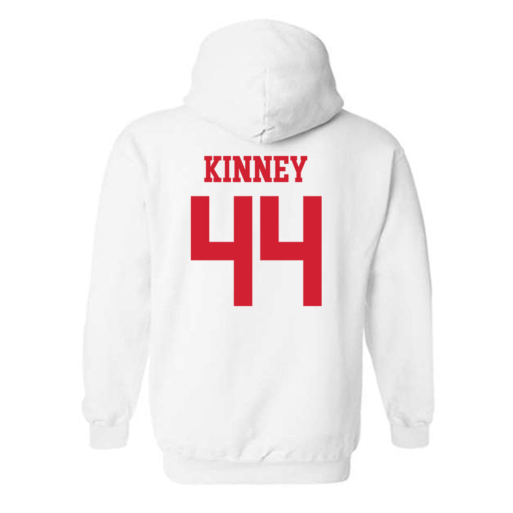 Nebraska - NCAA Softball : Kaylin Kinney - Hooded Sweatshirt Classic Shersey