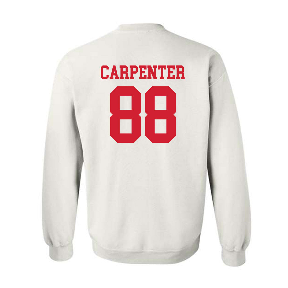Nebraska - NCAA Football : Jackson Carpenter - Generic Shersey Crewneck Sweatshirt-1