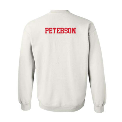 Nebraska - NCAA Women's Gymnastics : Molly Peterson - Generic Shersey Crewneck Sweatshirt-1