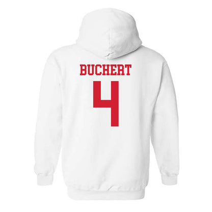 Nebraska - NCAA Women's Bowling : Alexis Buchert - Generic Shersey Hooded Sweatshirt