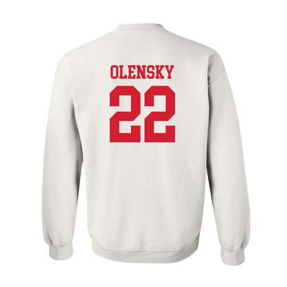 Nebraska - NCAA Softball : Caitlin Olensky - Crewneck Sweatshirt Classic Shersey