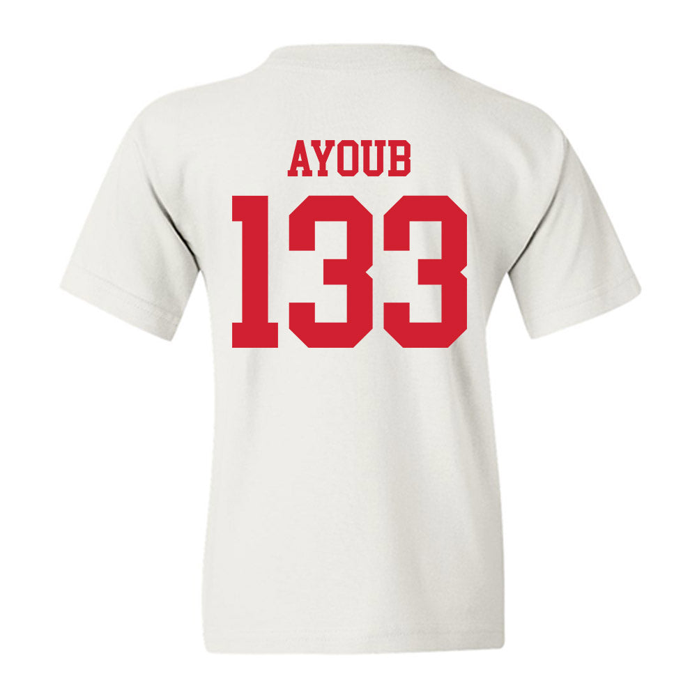 Nebraska - NCAA Wrestling : Omar Ayoub - Generic Shersey Youth T-Shirt-1