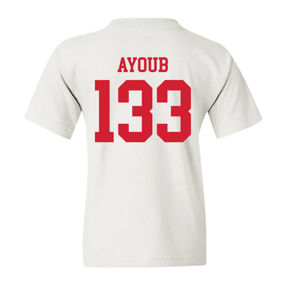 Nebraska - NCAA Wrestling : Omar Ayoub - Generic Shersey Youth T-Shirt-1